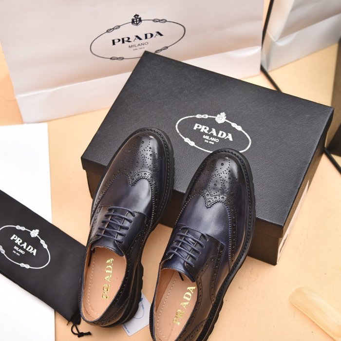 202208SS最新Prada 革靴メンズプラダ シューズ靴 スーパーコピー