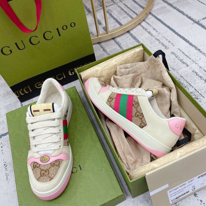 202208最新Gucciスニーカー レディース グッチシューズ靴 スーパーコピー