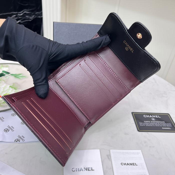 202209SS新作Chanelシャネル短財布スーパーコピー
