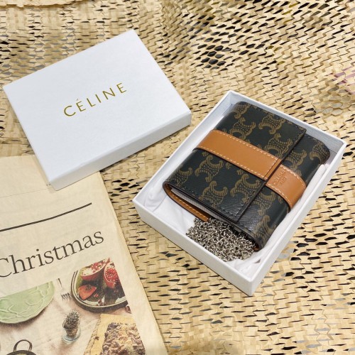 202210SS新作Celineセリーヌ 短財布 スーパーコピー