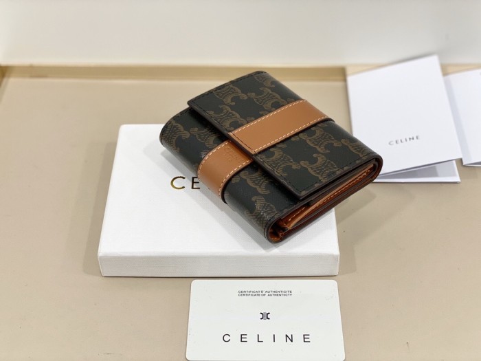 202210SS新作Celineセリーヌ 短財布 スーパーコピー