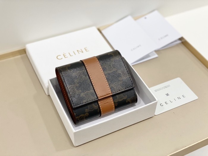 202210SS新作Celineセリーヌ 短財布 スーパーコピー
