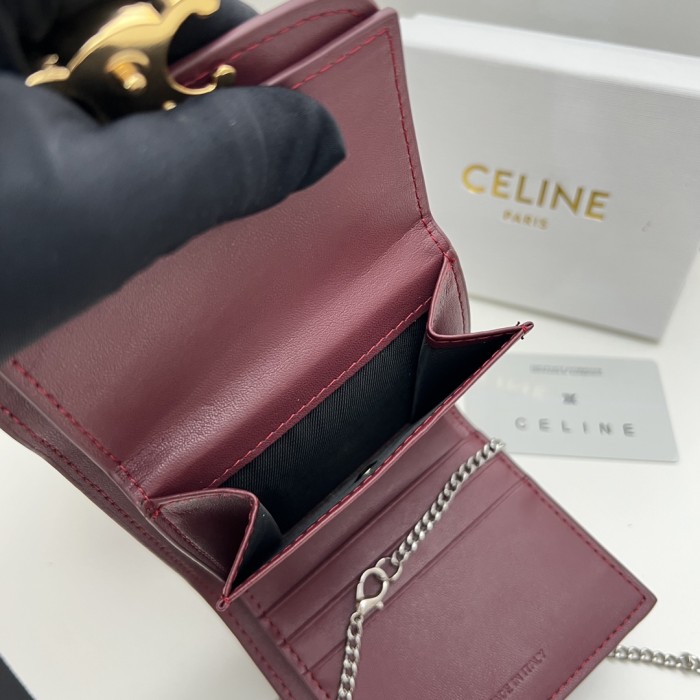 202210SS新作Celineセリーヌ 短財布 スーパーコピー