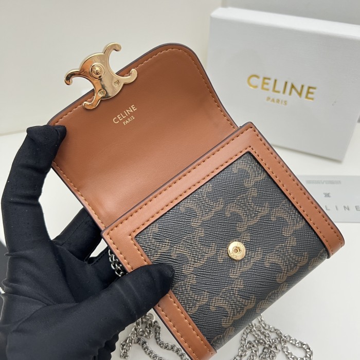202210SS新作Celineセリーヌ 短財布 スーパーコピー