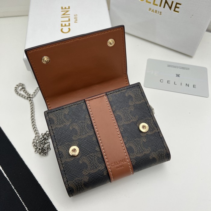 202210SS新作Celineセリーヌ 短財布 スーパーコピー