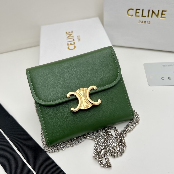 202210SS新作Celineセリーヌ 短財布 スーパーコピー