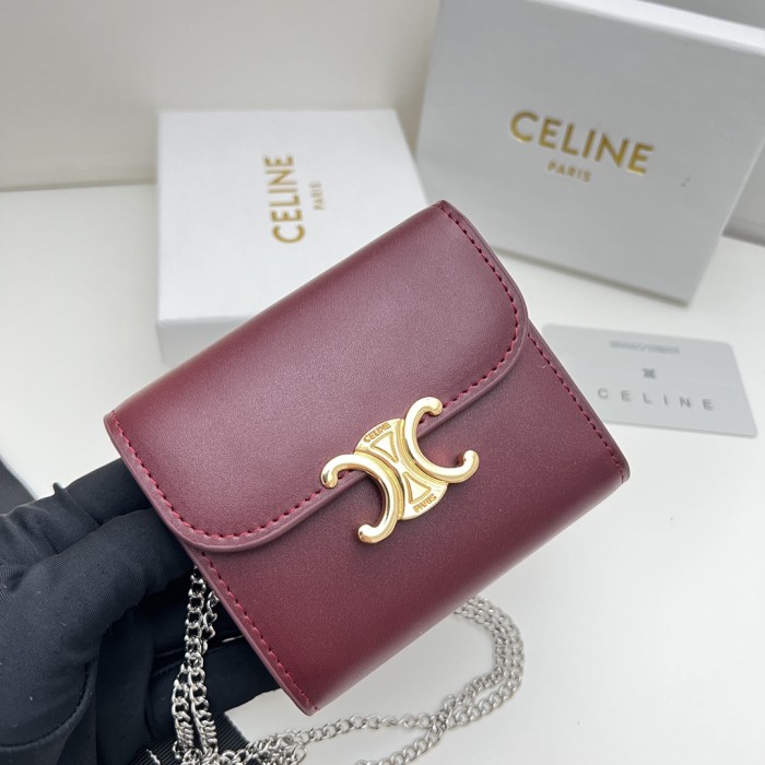 202210SS新作Celineセリーヌ 短財布 スーパーコピー