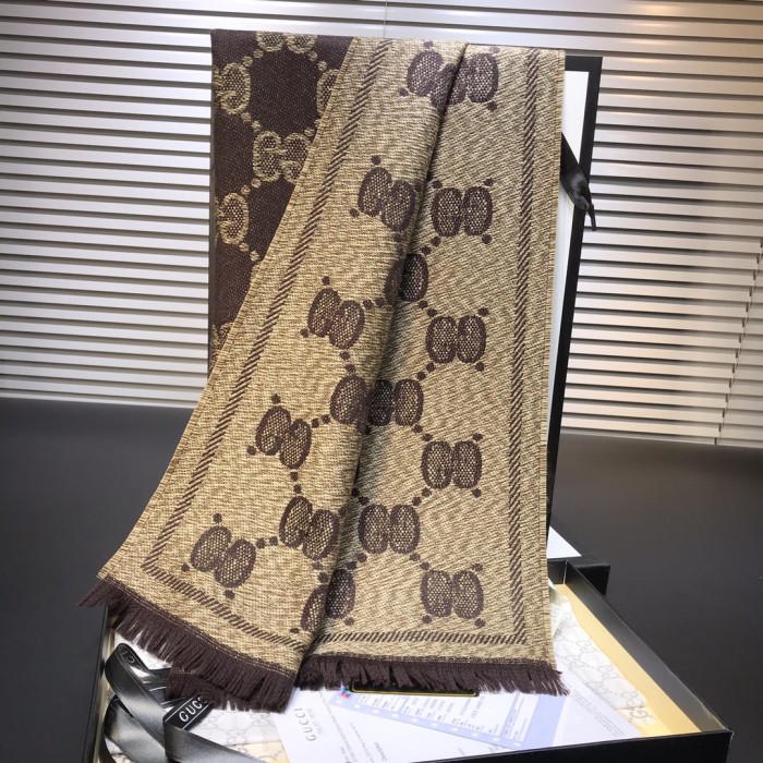 202211SS新作Gucciグッチ レディースマフラースーパーコピー