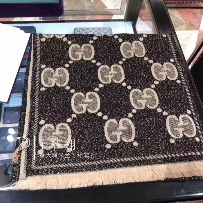 202211SS新作Gucciグッチ レディースマフラースーパーコピー