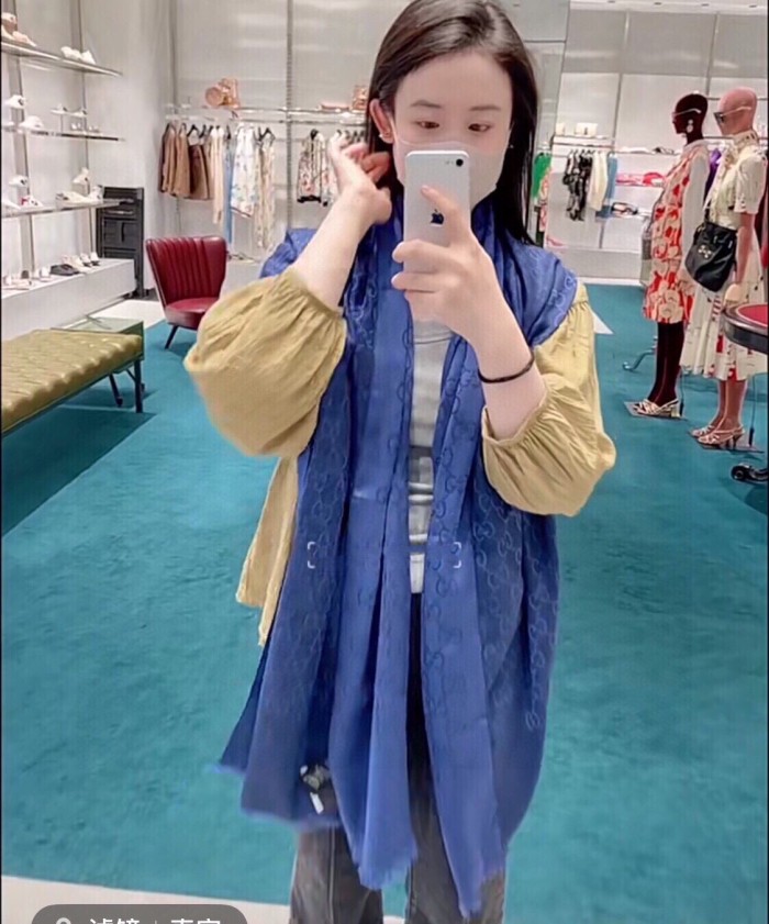 202211SS新作Gucciグッチ レディースマフラースーパーコピー