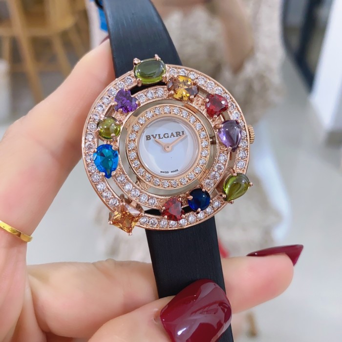 202211SS新作BVLGARI ブルガリ レディース時計 スーパーコピー2色