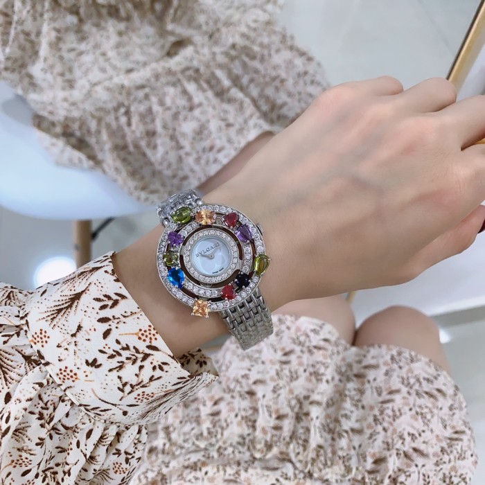 202211SS新作BVLGARI ブルガリ レディース時計 スーパーコピー2色