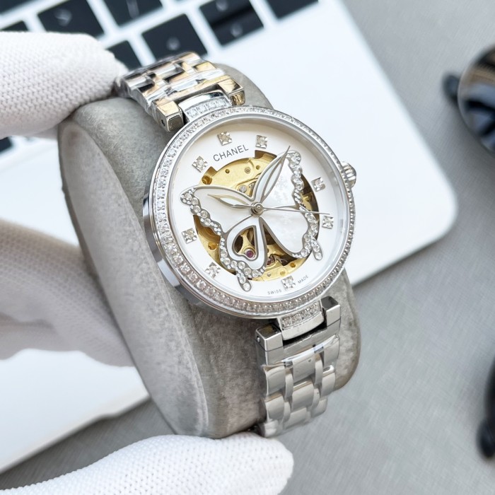 202211SS新作Chanel シャネルレディース時計 スーパーコピー2色