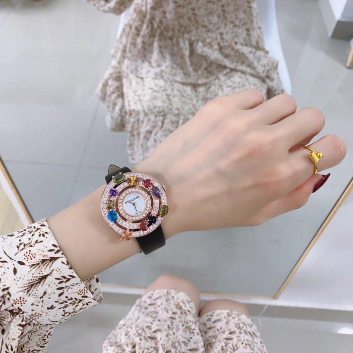 202211SS新作BVLGARI ブルガリ レディース時計 スーパーコピー2色