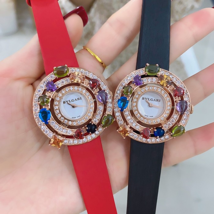 202211SS新作BVLGARI ブルガリ レディース時計 スーパーコピー2色