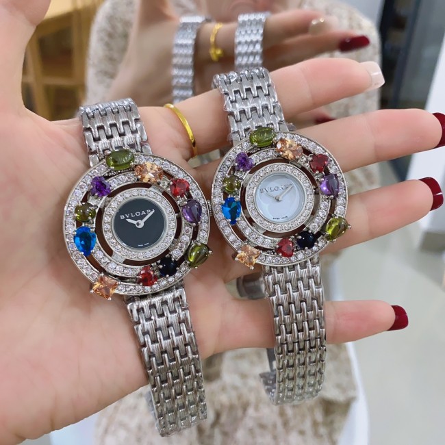 202211SS新作BVLGARI ブルガリ レディース時計 スーパーコピー2色