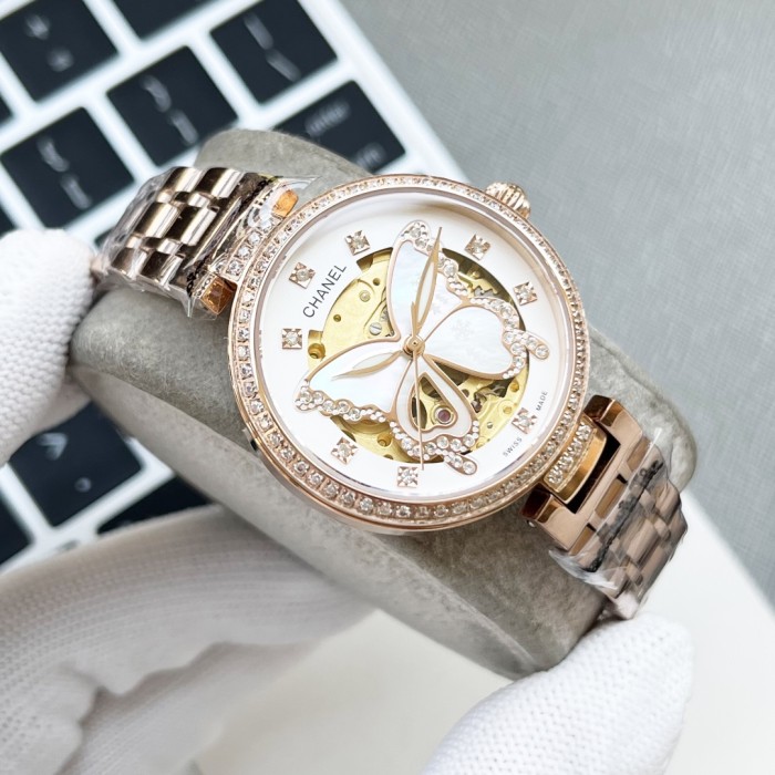 202211SS新作Chanel シャネルレディース時計 スーパーコピー2色