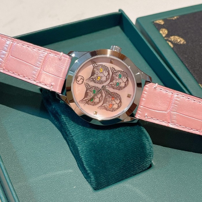 202211SS新作Gucciグッチ レディース時計 スーパーコピー2色