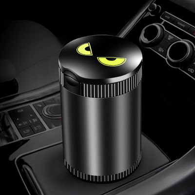 クロムハーツ ふた付き車の灰皿 - LEDブルーライト付き無煙灰皿 | シュプリーム 電気誘導灰皿、高難燃性自動灰皿、家庭用、オフィス用の携帯用車両灰皿灰 Aeugo