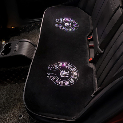 クロムハーツ 車 シートカバー 車用/内装パーツ/カークッション カーシート Ｌ字型クッション 椅子カバーマット 超通気性 快適性 座布団 - 車用 運転 自宅用 オフィス 滑り止め 脱とても簡単