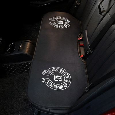 クロムハーツ カーシートクッション 車の座布団 車用 シートカバーセット カーシートカバー シートクッション 前座席用2枚+後部座席用1枚 超通気性 運転 クッション 柔らかい 滑り止め 冷感生地 軽/普通車