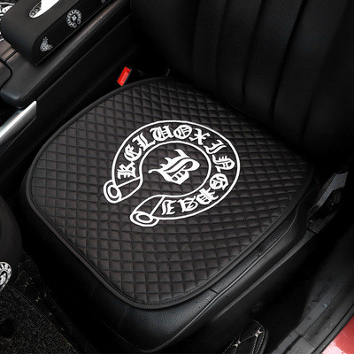 クロムハーツ 車 シートカバー 車用/内装パーツ/カークッション カーシート Ｌ字型クッション 椅子カバーマット 超通気性 快適性 座布団 - 車用 運転 自宅用 オフィス 滑り止め 脱とても簡単