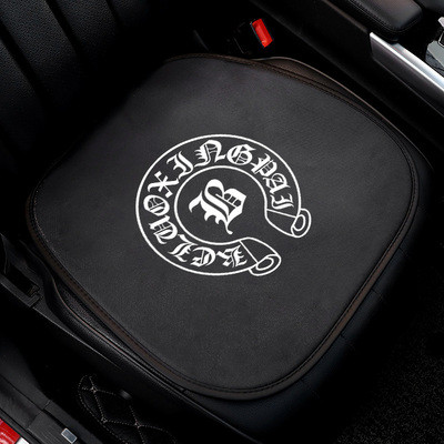 クロムハーツ カーシートクッション 車の座布団 車用 シートカバーセット カーシートカバー シートクッション 前座席用2枚+後部座席用1枚 超通気性 運転 クッション 柔らかい 滑り止め 冷感生地 軽/普通車