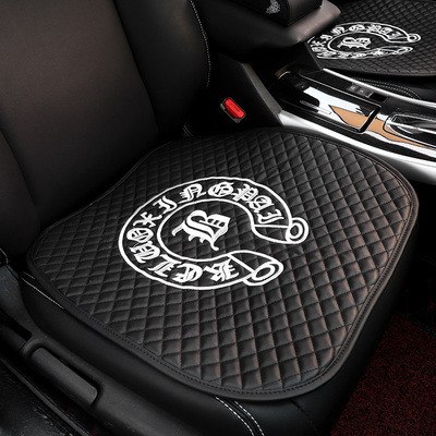 クロムハーツ 車 シートカバー 車用/内装パーツ/カークッション カーシート Ｌ字型クッション 椅子カバーマット 超通気性 快適性 座布団 - 車用 運転 自宅用 オフィス 滑り止め 脱とても簡単