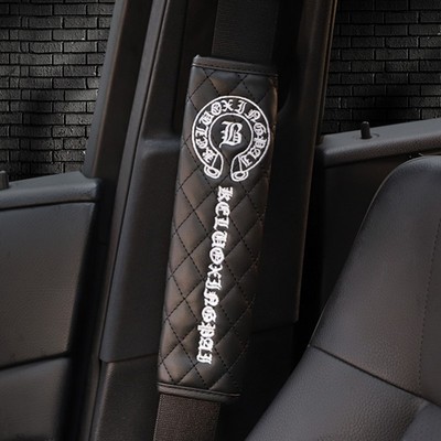 クロムハーツ 車 シートカバー 車用/内装パーツ/カークッション カーシート Ｌ字型クッション 椅子カバーマット 超通気性 快適性 座布団 - 車用 運転 自宅用 オフィス 滑り止め 脱とても簡単