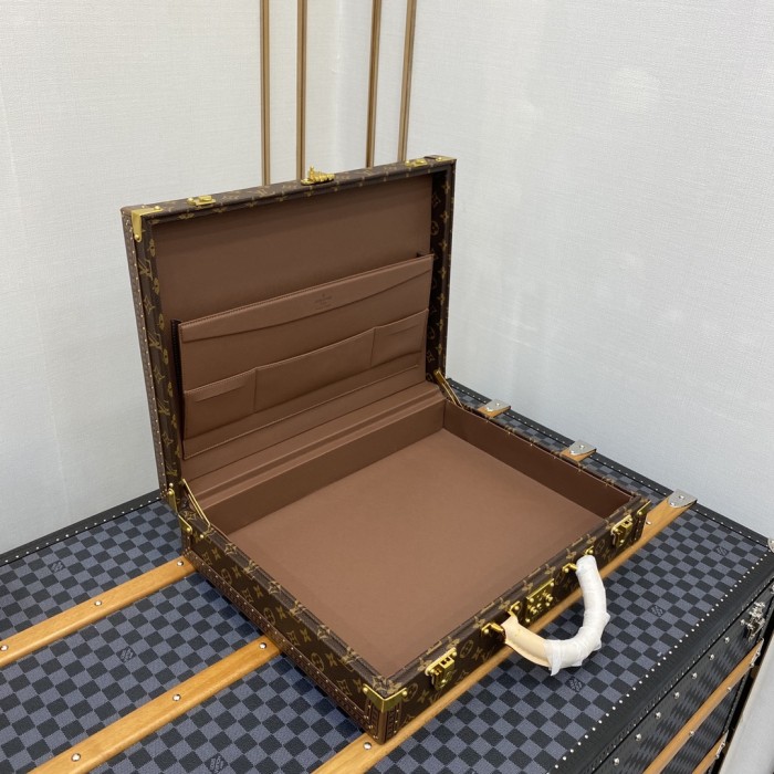 LOUIS VUITTON/ルイヴィトン　トランク　ハードケース　トランクケース　モノグラム/ゴールド