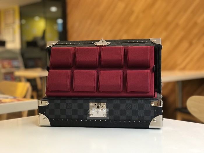 コフレ 8 モントル　ルイヴィトン/Louis Vuitton　時計ボックス/ウォッチケース/ハードケース　LV腕時計収納ボックス　ダミエ2色