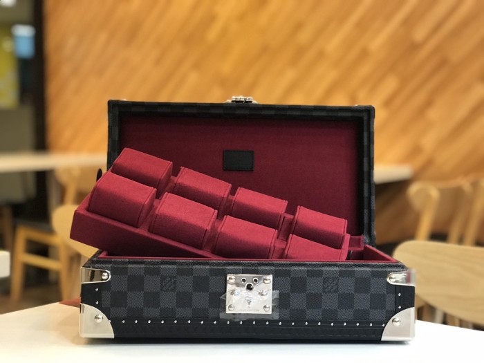 コフレ 8 モントル　ルイヴィトン/Louis Vuitton　時計ボックス/ウォッチケース/ハードケース　LV腕時計収納ボックス　ダミエ2色