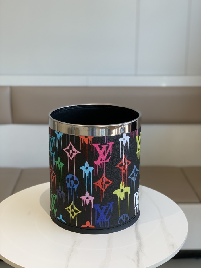 Louis Vuitton ルイヴィトン　ゴミ箱　ダストボックス　リビング/キッチン/寝室用　2重構造蓋なし10L　インテリア 選べる5色
