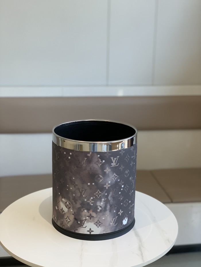 Louis Vuitton ルイヴィトン　ゴミ箱　ダストボックス　リビング/キッチン/寝室用　2重構造蓋なし10L　インテリア 星空モノグラム
