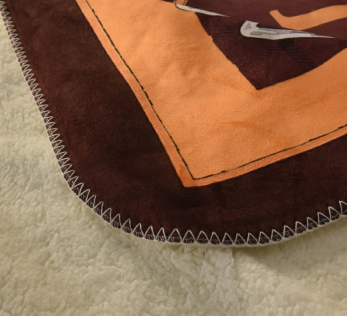 Hermes　エルメス　もこもこうまブランケット　Hマーク　プレゼント 秋冬　毛布 掛け毛布
