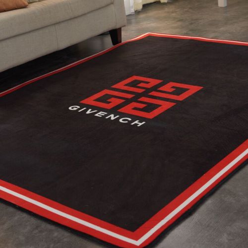 ジバンシィ　カーペット　GIVENCHY絨毯ラグマット　子供プレイマット　150×200サイズ長方形　ウォッシャブル　オールシーズン
