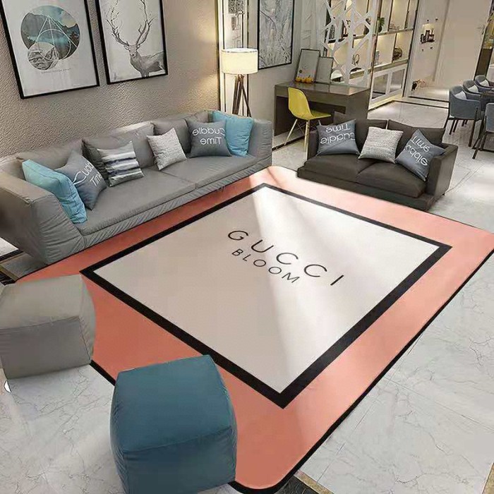 カーペット　じゅうたん絨毯グッチ/GUCCIラグ　リビング子供プレイマット　オールシーズン　滑り止め付き　おしゃれ選べる2種