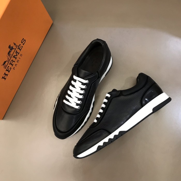 Hermesエルメス シンプル クラシック メンズ スニーカースーパーコピー