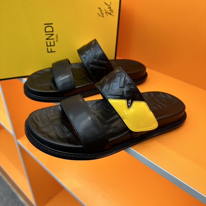 FENDI フェンディ偽物 メンズ 春夏 スリッパ