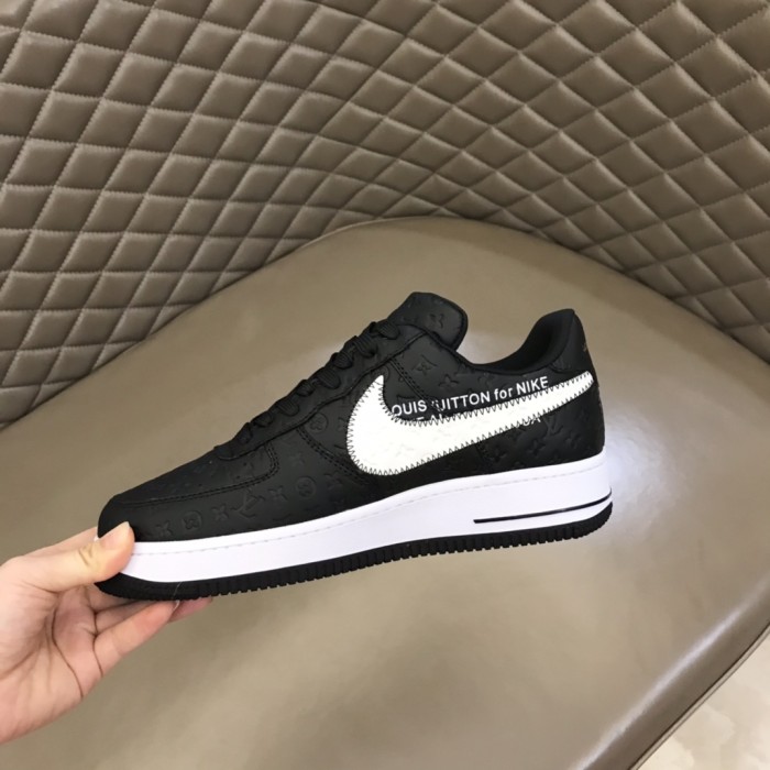 高品質Loui Vuitto x OFF-WHITE x Nike Tripartite クール メンズ カジュアル スニーカー