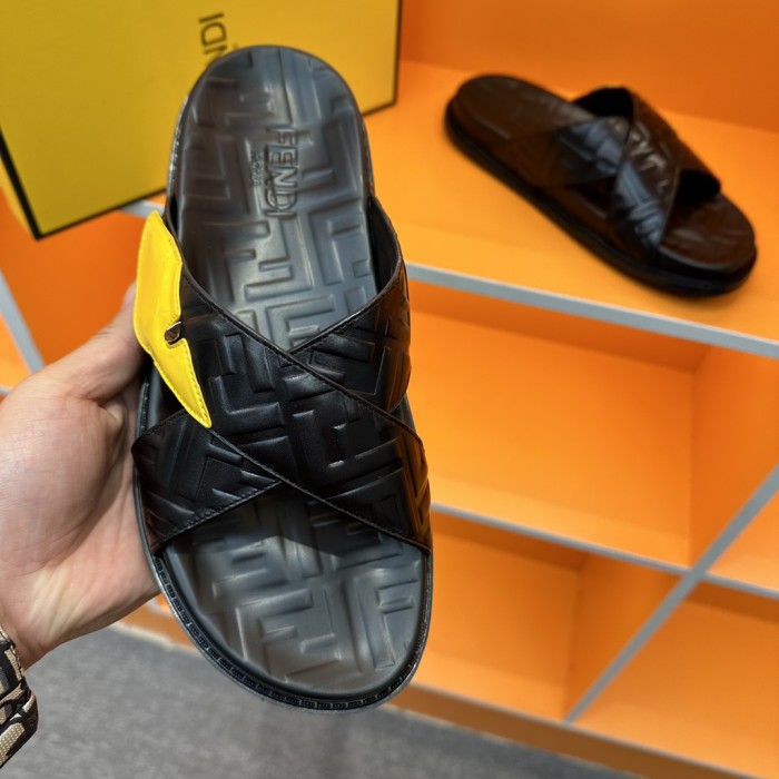 高品質FENDI フェンディ メンズ 春夏 スリッパ