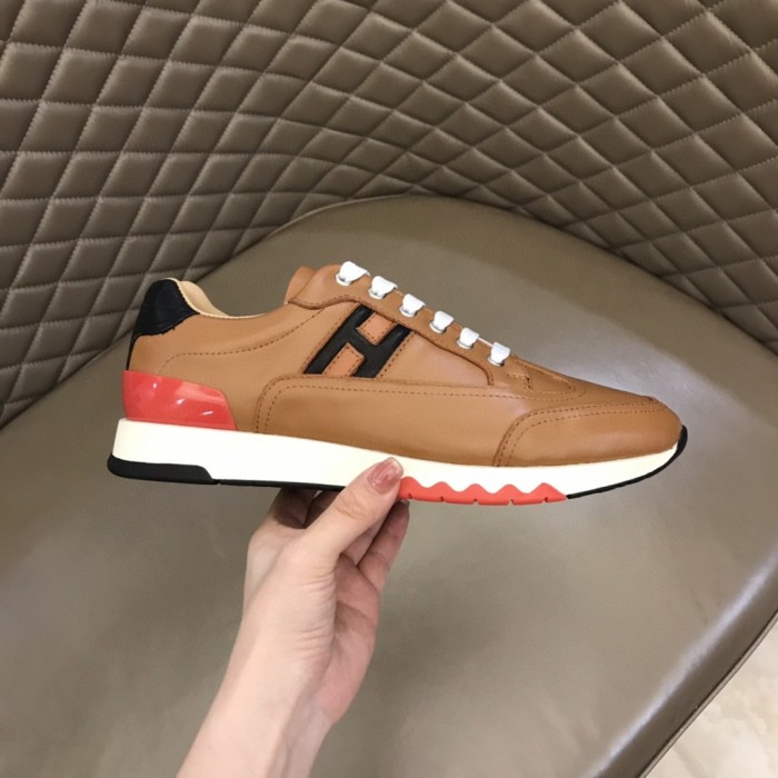 Hermesエルメス 通販シンプル クラシック メンズ スニーカー