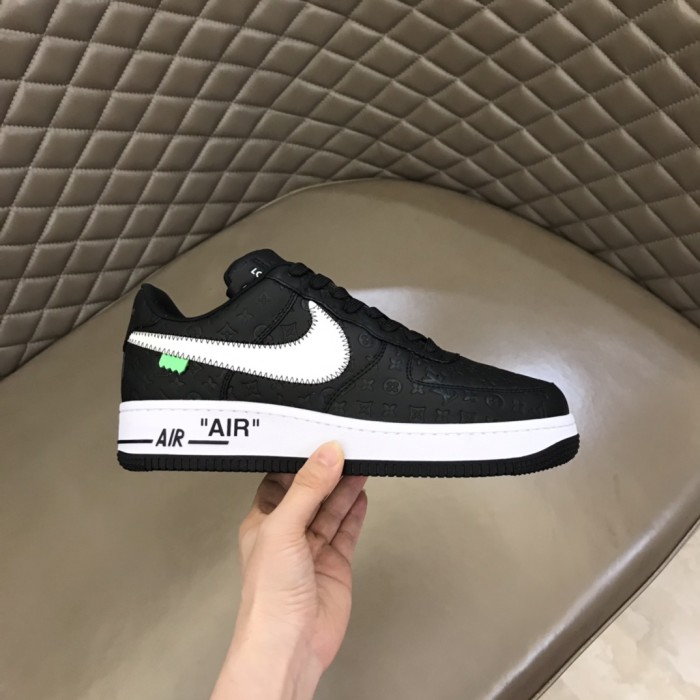 高品質Loui Vuitto x OFF-WHITE x Nike Tripartite クール メンズ カジュアル スニーカー