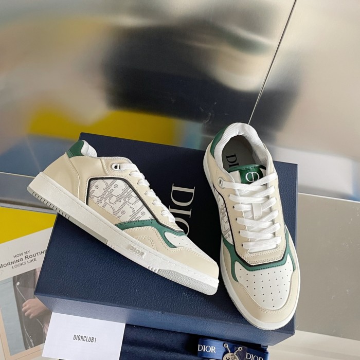 最新Dior ディオール B27 シリーズ カップルモデル老眼カジュアルスポーツシューズ