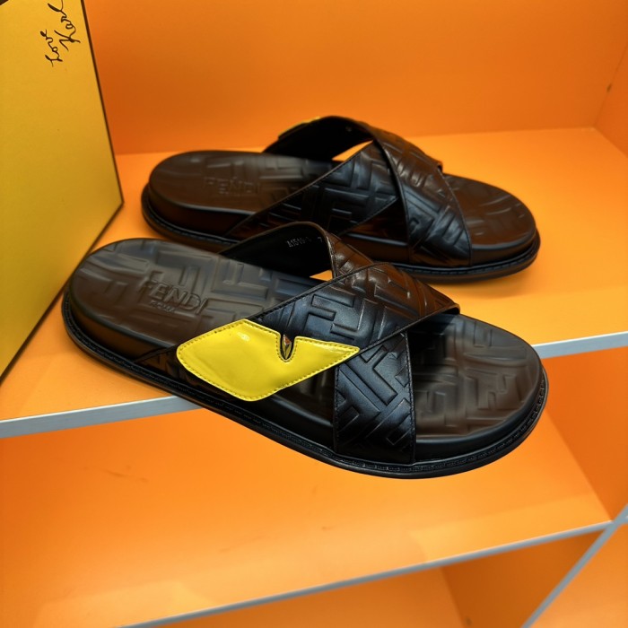 高品質FENDI フェンディ メンズ 春夏 スリッパ