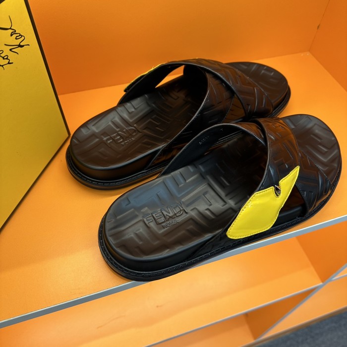 高品質FENDI フェンディ メンズ 春夏 スリッパ