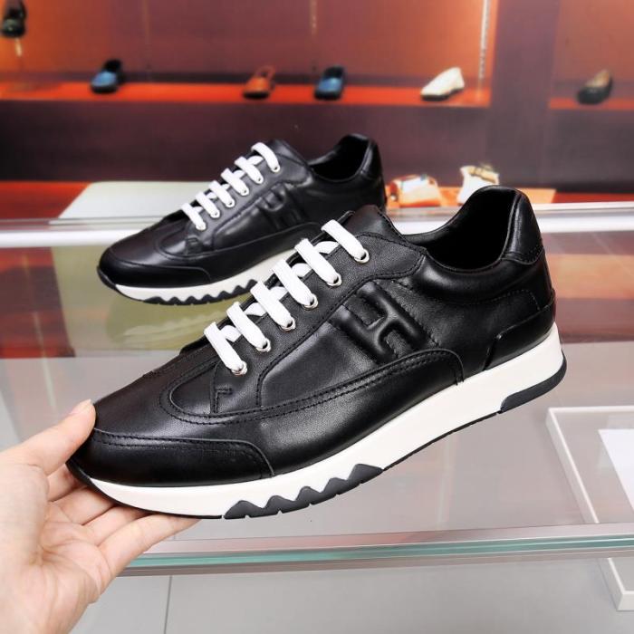 Hermesエルメス シンプル クラシック メンズ スニーカーコピー