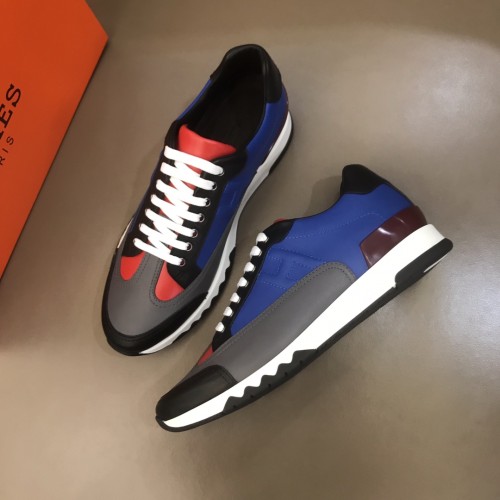 ★超人気Hermesエルメス シンプル クラシック メンズ スニーカー