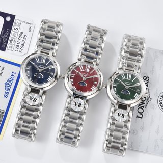 ★超人気 Longines ロンジンシ コピーおすすめ リーズ石英時計女性シンプル気質腕時計3色
