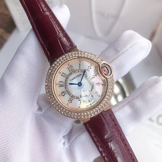 【話題商品！】カルティエ・CARTIER 激安偽物 ブルーバルーンシリーズ、女性用高級石英腕時計3色